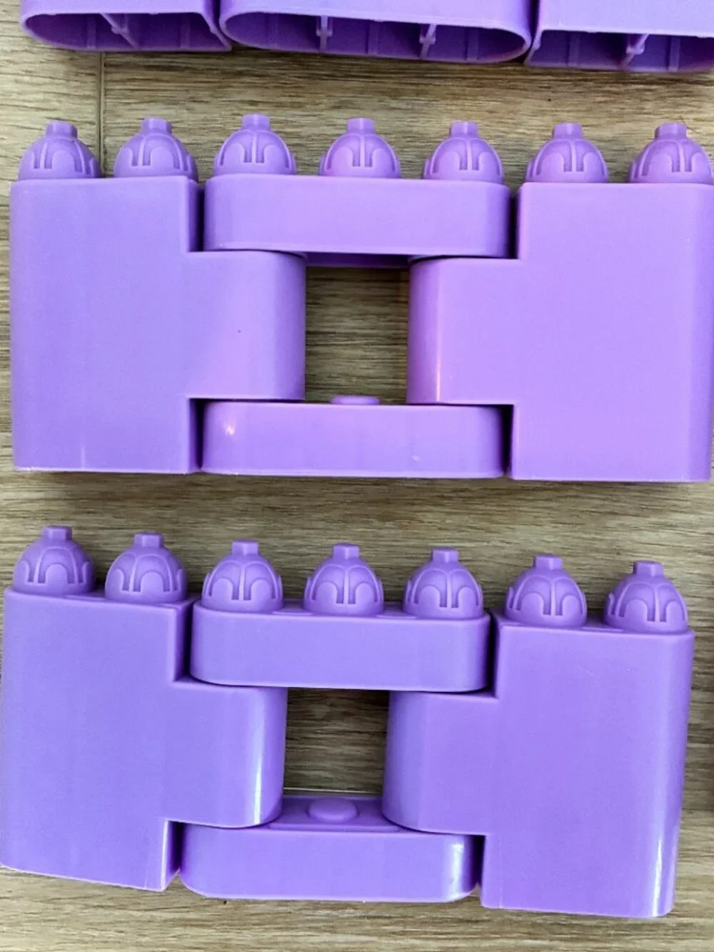 Fisher Price Pop Onz Building Block Set of 21 Mouse Princess Castle Incomplete